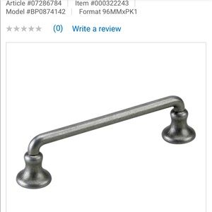 NEW Cupboard pulls 6 in total